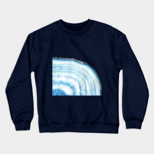 Watercolor geode Crewneck Sweatshirt